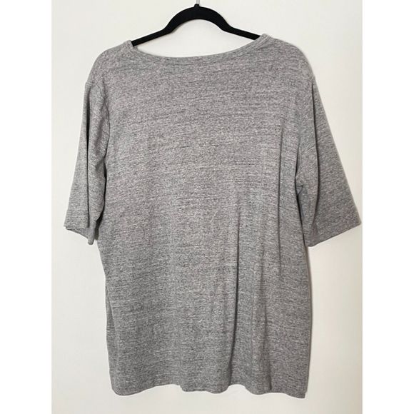 Duluth Basic Heathered Gray 100% Cotton crewneck T-Shirt Size XL E60 - Picture 2 of 7